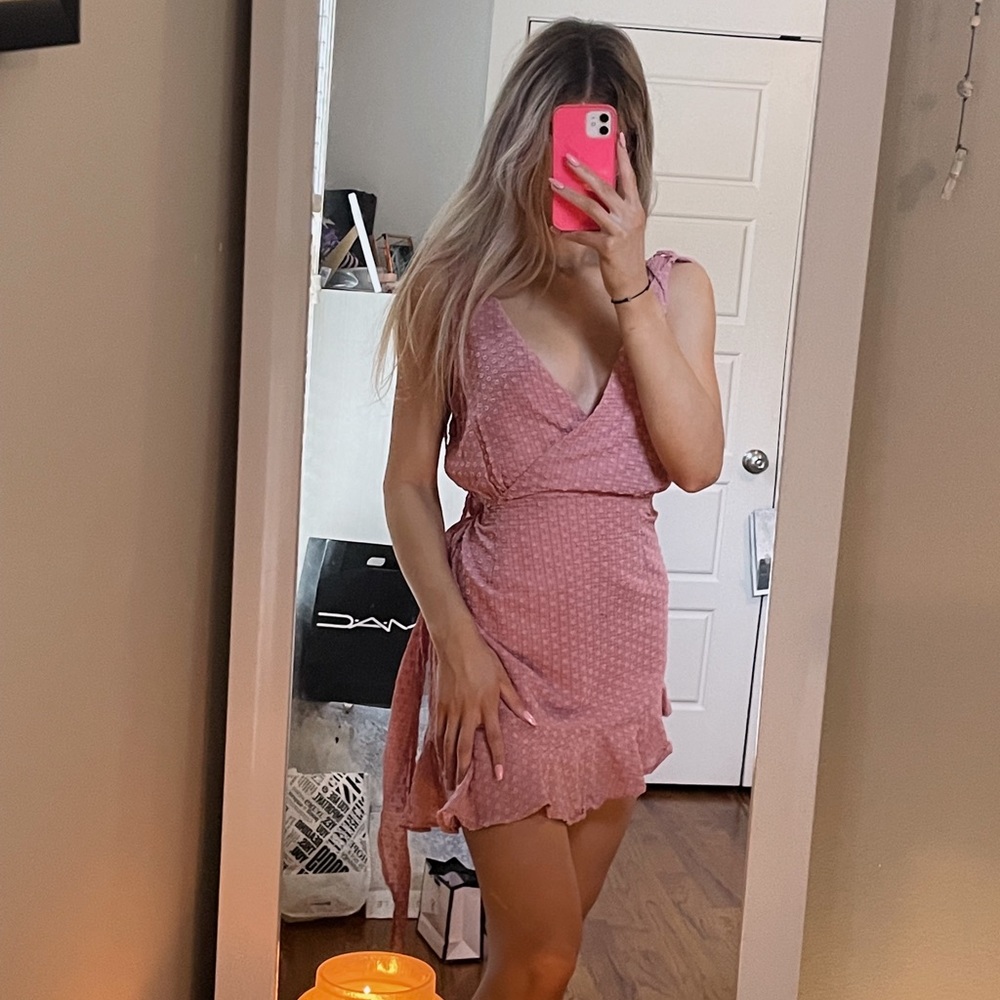 Altar’d State pink dress